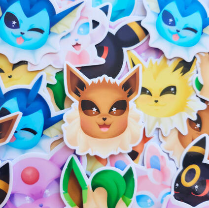 Eeveelution Stickers