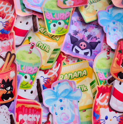 Sanrio Snacks Stickers