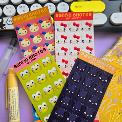 Sanrio Emotes Journalling Stickers